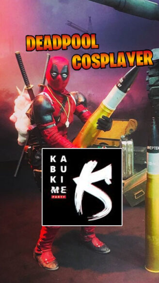 Deadpool attends Kabukime Party in Barcelona