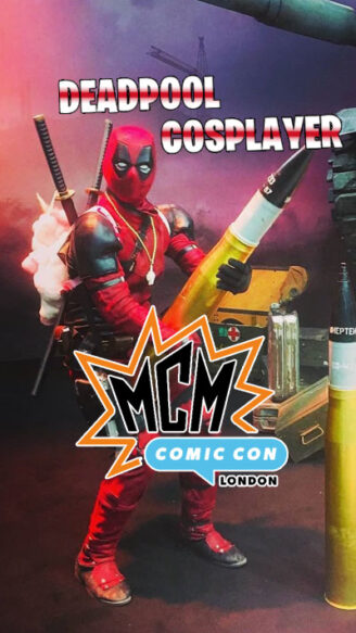 Deadpool attends MCM Comic Con London